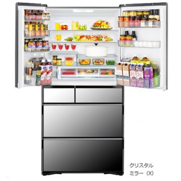 Tủ lạnh Hitachi R-WX67J-X 670L