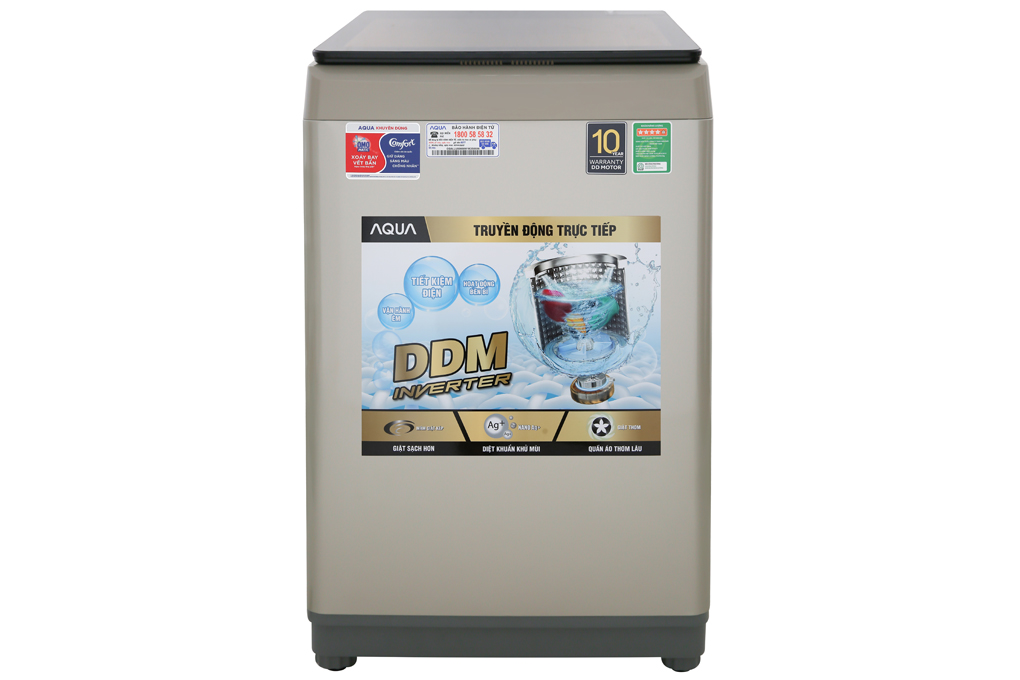 Máy giặt Aqua AQW-DW90CT(N) Inverter 9 kg
