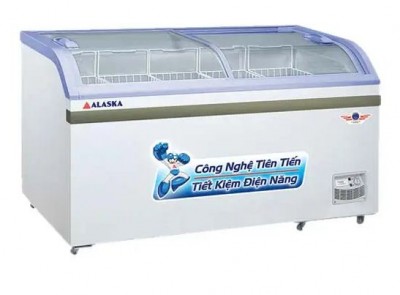 Tủ đông kính cong Alaska SD-601B