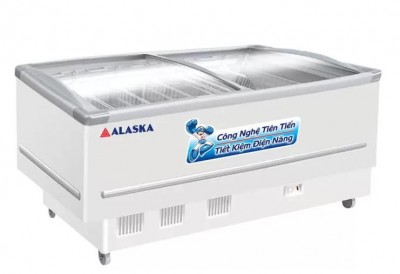 Tủ đông kính lùa cong Alaska SD-7W