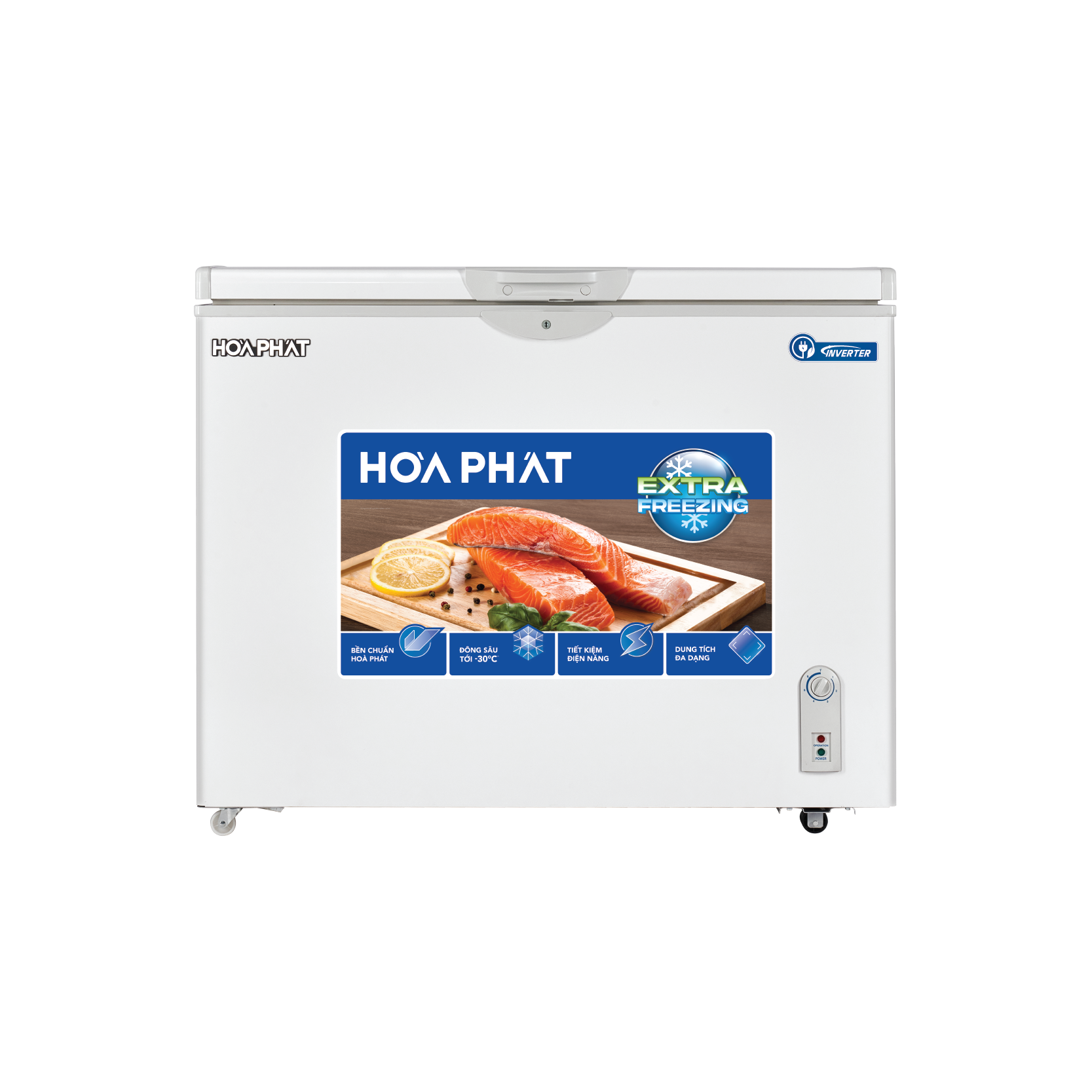 Tủ đông Hòa Phát Inverter HCFI 516S1D1