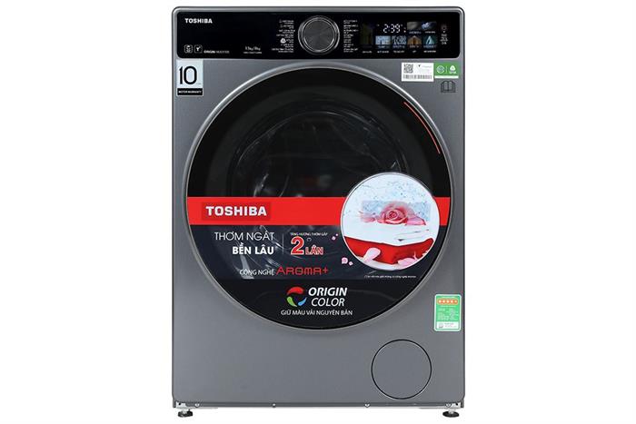 Máy giặt sấy Toshiba Inverter giặt 13 kg - sấy 8 kg TWD-T25BZP140MWV