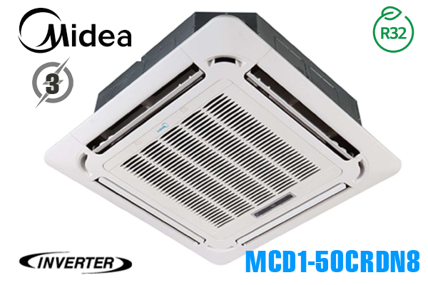Điều hòa âm trần Midea inverter 1 chiều MCD1-50CRDN8