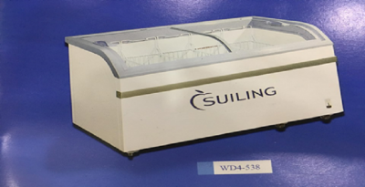Tủ cấp đông mát mặt kính cong Suiling WD4-538