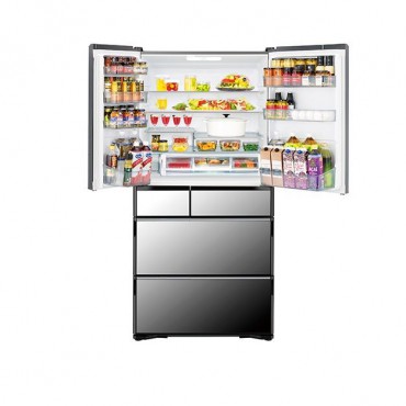 Tủ lạnh Nhật nội địa Hitachi R-WXC74S (X)