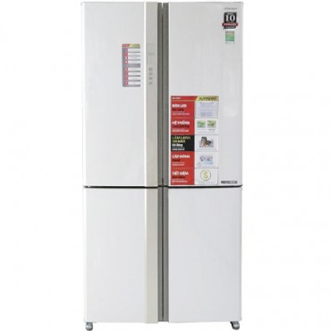 Tủ lạnh Inverter Sharp SJ-FX680V-WH